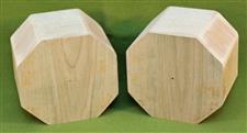 Bowl #602 - Maple Bowl Blanks ~ Set of Two ~ 4" x 3" High ~ $21.99